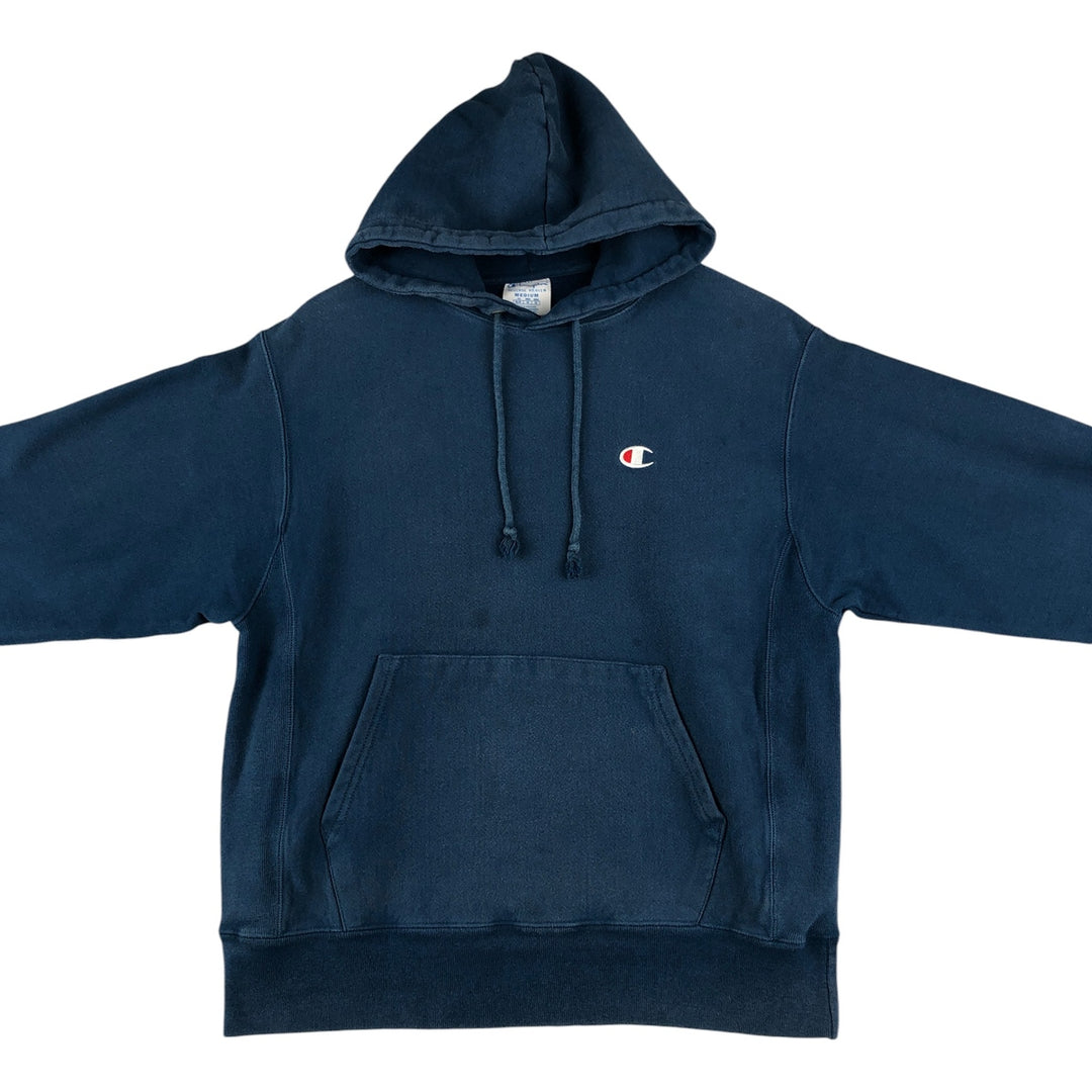 Champion REVERSE WEAVE Reverse Weave Sweat Pullover Hoodie Men's M cotton Navy blue Vintage Second Hand