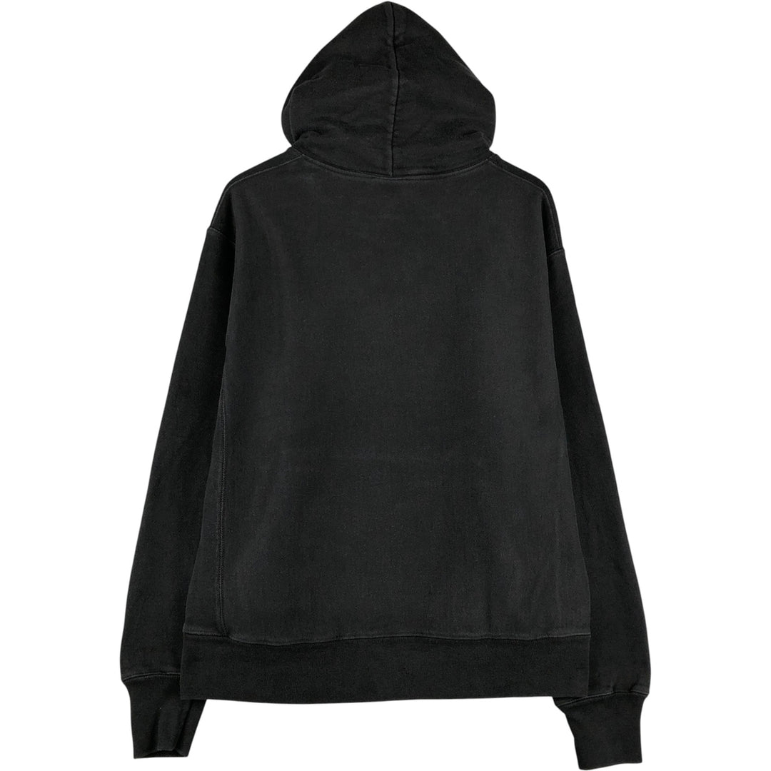 Champion REVERSE WEAVE Reverse Weave Sweat Pullover Hoodie Men's L size cotton black type Vintage Second Hand