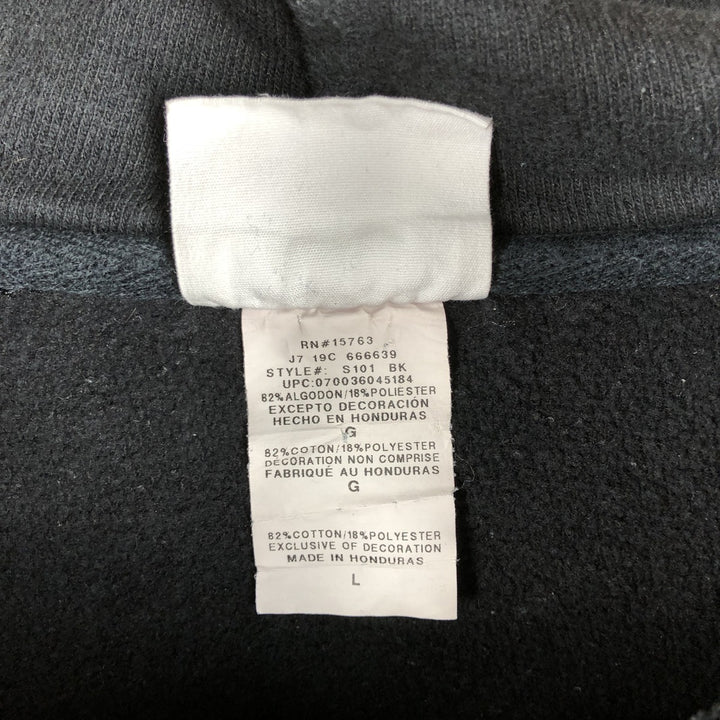 Champion REVERSE WEAVE Reverse Weave Sweat Pullover Hoodie Men's L size cotton black type Vintage Second Hand