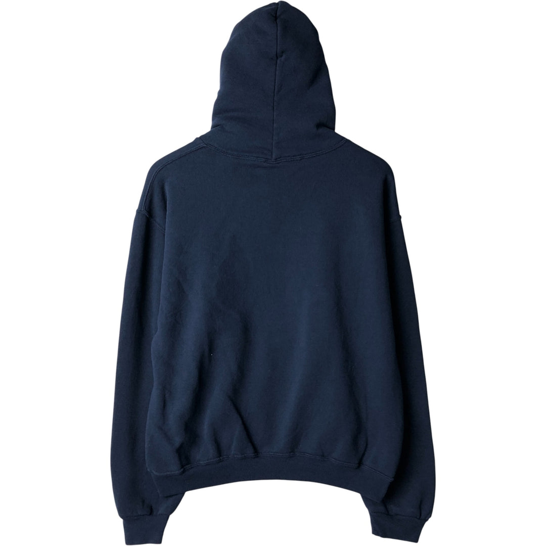 Vintage 90'S Russell pullover sweatshirt, size M, men's cotton navy blue type Vintage Second Hand