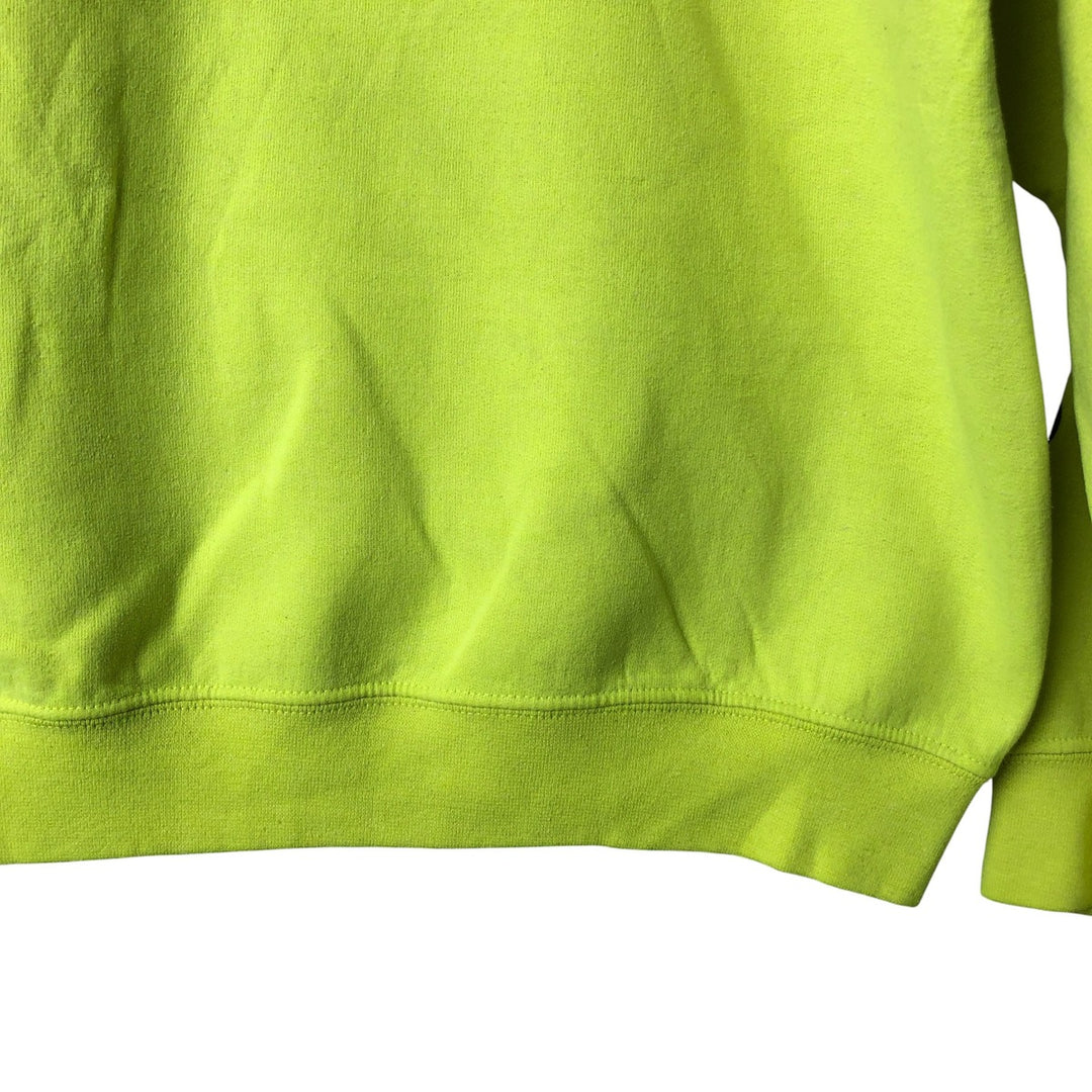 Harley-Davidson Sweatshirt Pullover Hoodie Men's XL cotton green type yellow green Vintage Second Hand