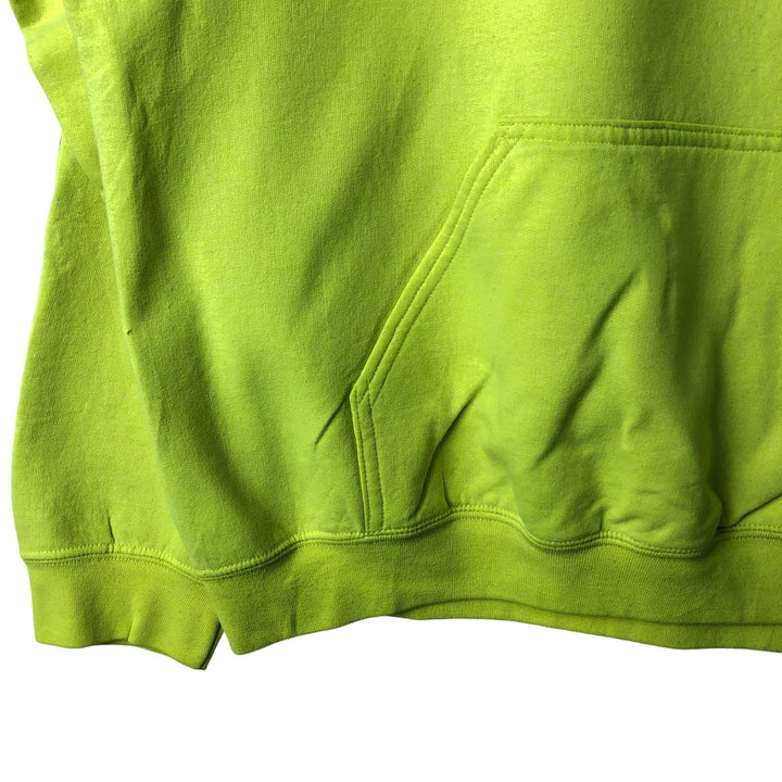 Harley-Davidson Sweatshirt Pullover Hoodie Men's XL cotton green type yellow green Vintage Second Hand