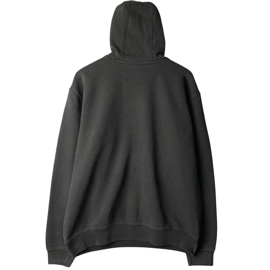 Carhartt ORIGINAL FIT sweatshirt pullover hoodie, men's size M unclear black type Vintage Second Hand