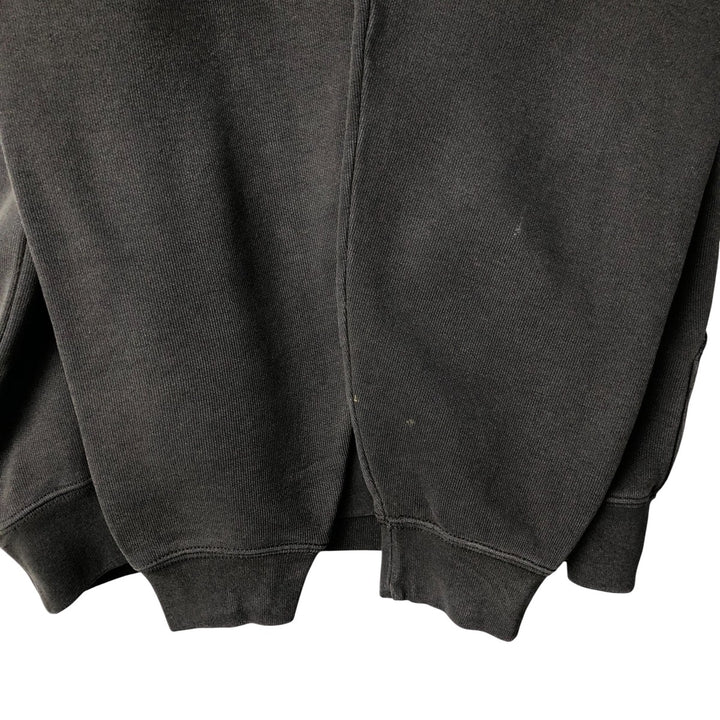 Carhartt ORIGINAL FIT sweatshirt pullover hoodie, men's size M unclear black type Vintage Second Hand