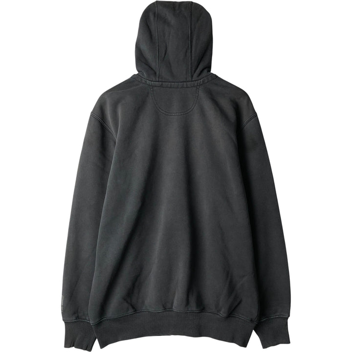 Carhartt ORIGINAL FIT sweatshirt pullover hoodie, men's size M cotton black type Vintage Second Hand