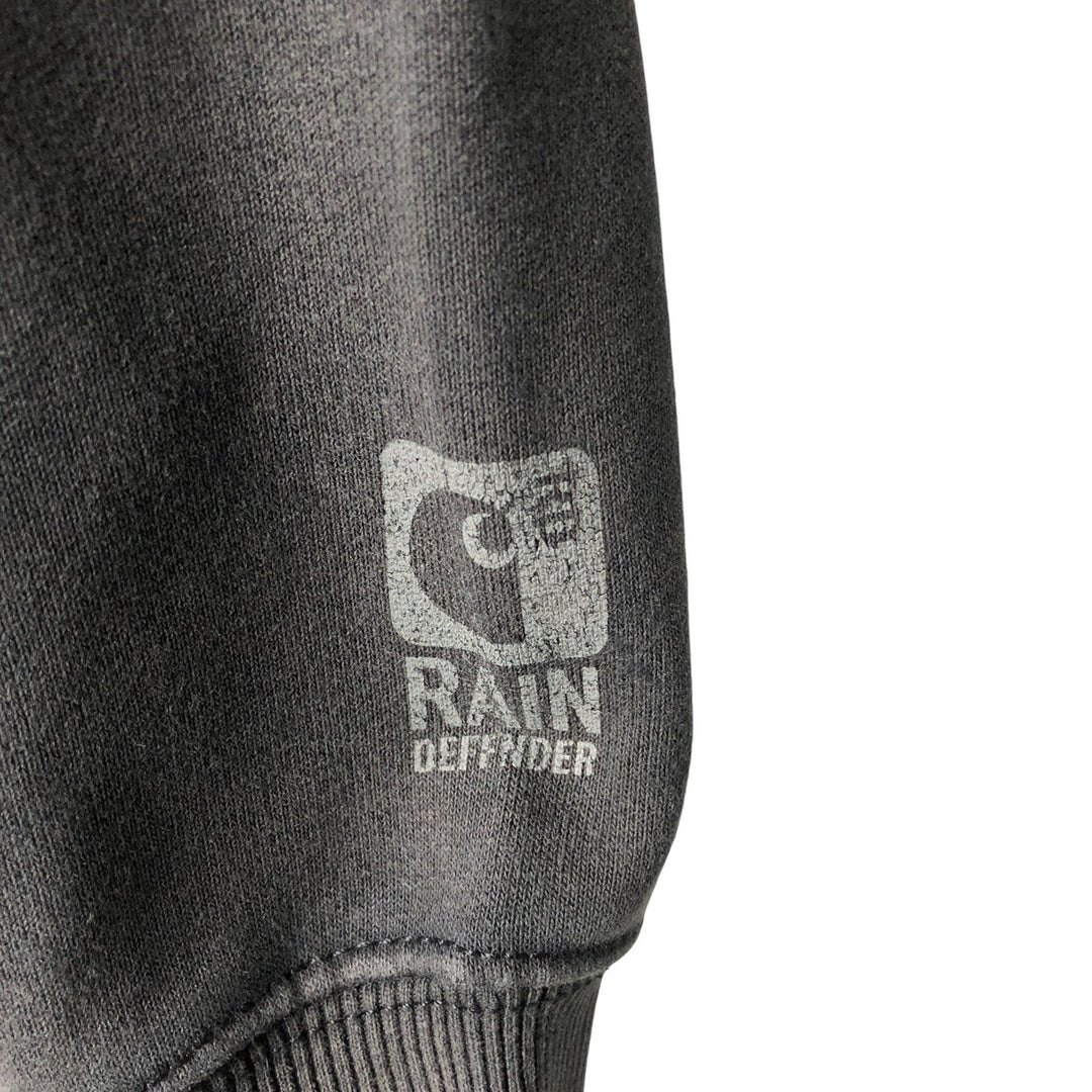 Carhartt ORIGINAL FIT sweatshirt pullover hoodie, men's size M cotton black type Vintage Second Hand