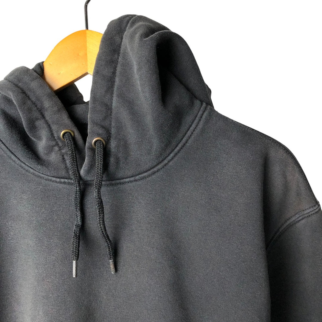 Carhartt ORIGINAL FIT sweatshirt pullover hoodie, men's size M cotton black type Vintage Second Hand