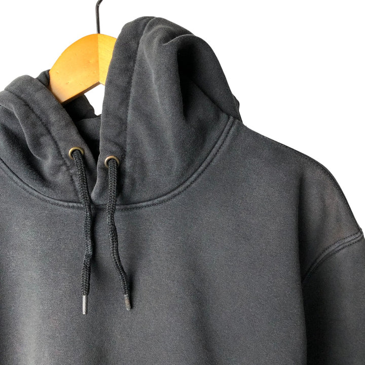 Carhartt ORIGINAL FIT sweatshirt pullover hoodie, men's size M cotton black type Vintage Second Hand