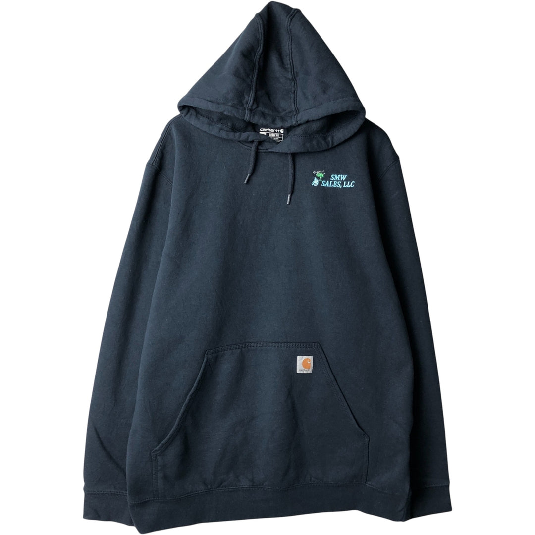 Carhartt Loose Fit Sweat Pullover Hoodie, Men's XL cotton navy blue type Vintage Second Hand