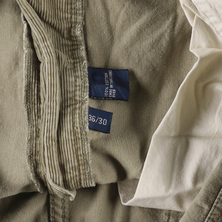 Ralph Lauren POLO by Ralph Lauren Corduroy Pants Men's W35 cotton Beige type Vintage Second Hand