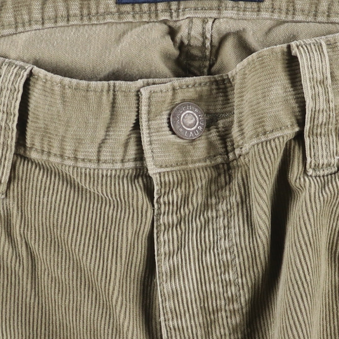 Ralph Lauren POLO by Ralph Lauren Corduroy Pants Men's W35 cotton Beige type Vintage Second Hand