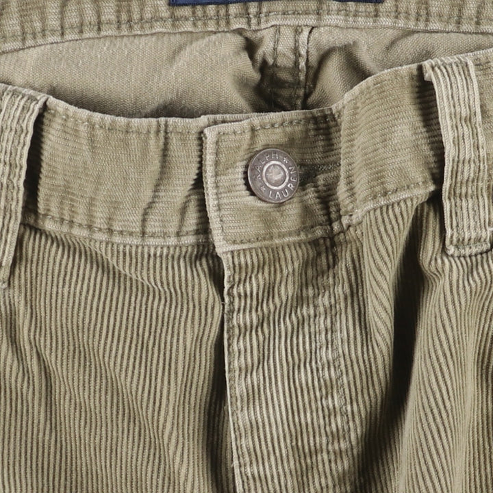 Ralph Lauren POLO by Ralph Lauren Corduroy Pants Men's W35 cotton Beige type Vintage Second Hand