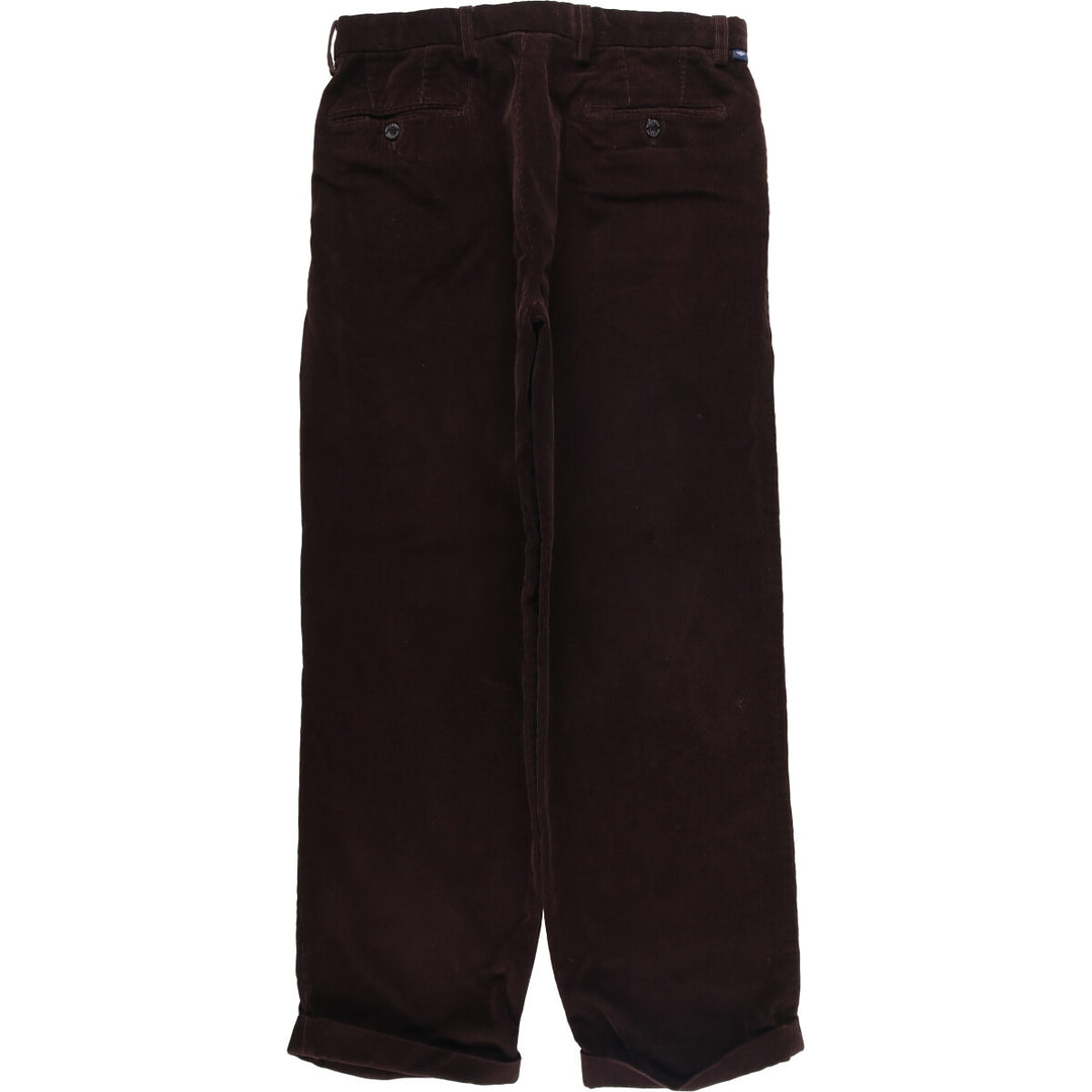 Dockers Relaxed Fit Two-Pleated Corduroy Pants, Men's, Size W32 cotton brown type Vintage Second Hand