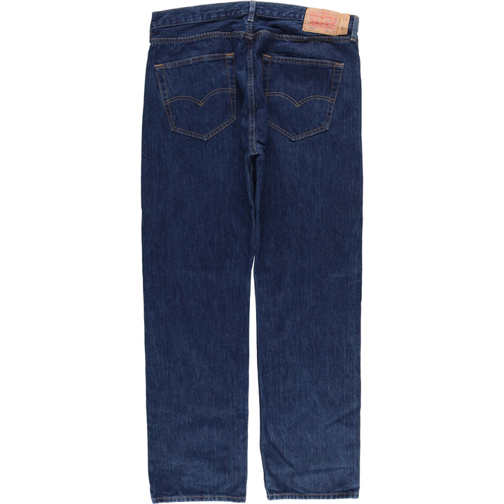 Levi's 501 straight denim pants for men, size W37 cotton blue type Vintage Second Hand