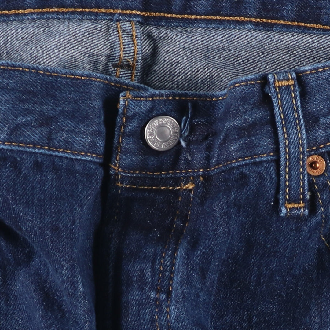 Levi's 501 straight denim pants for men, size W37 cotton blue type Vintage Second Hand