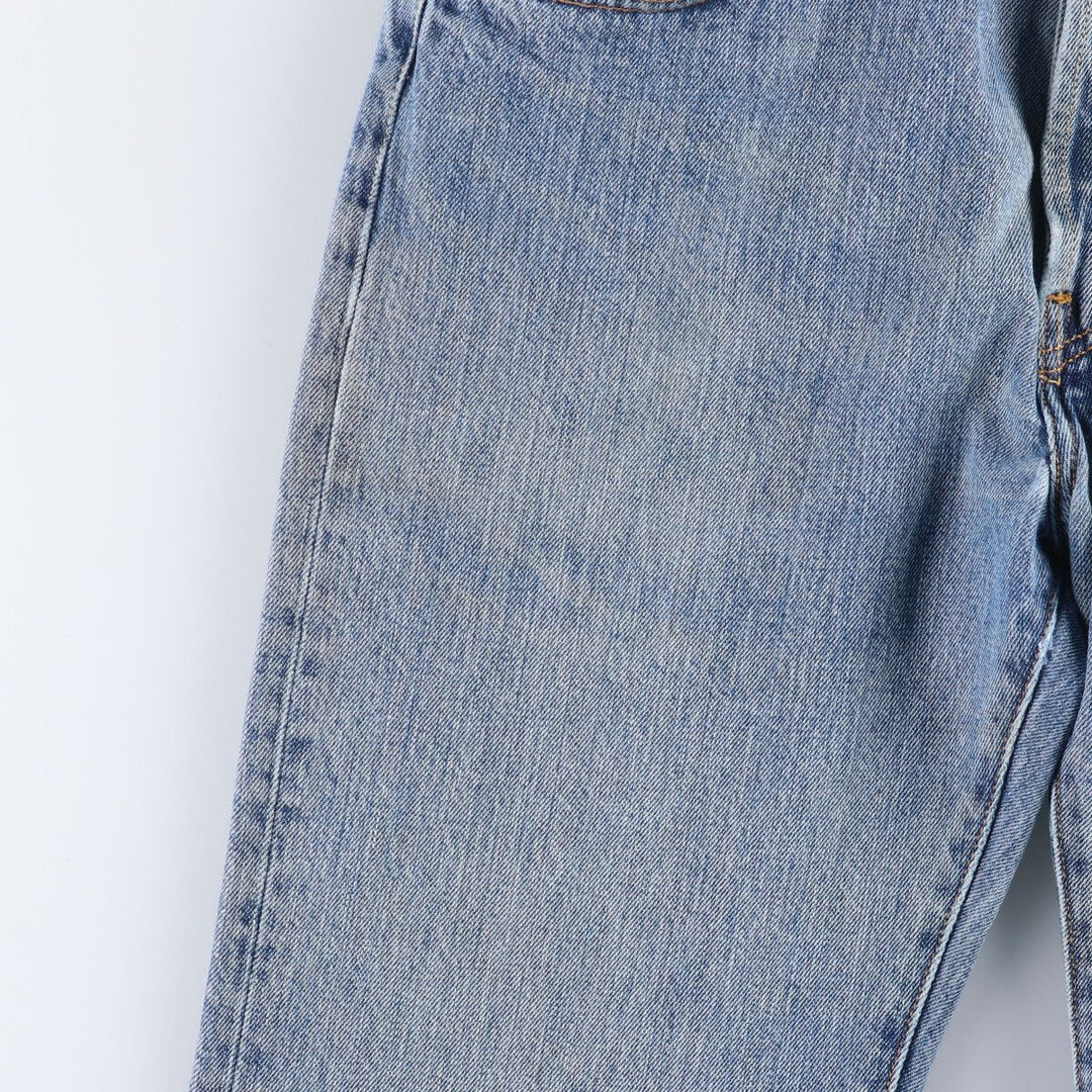 Levi's 501 straight denim pants for men, size W33 cotton blue type Vintage Second Hand