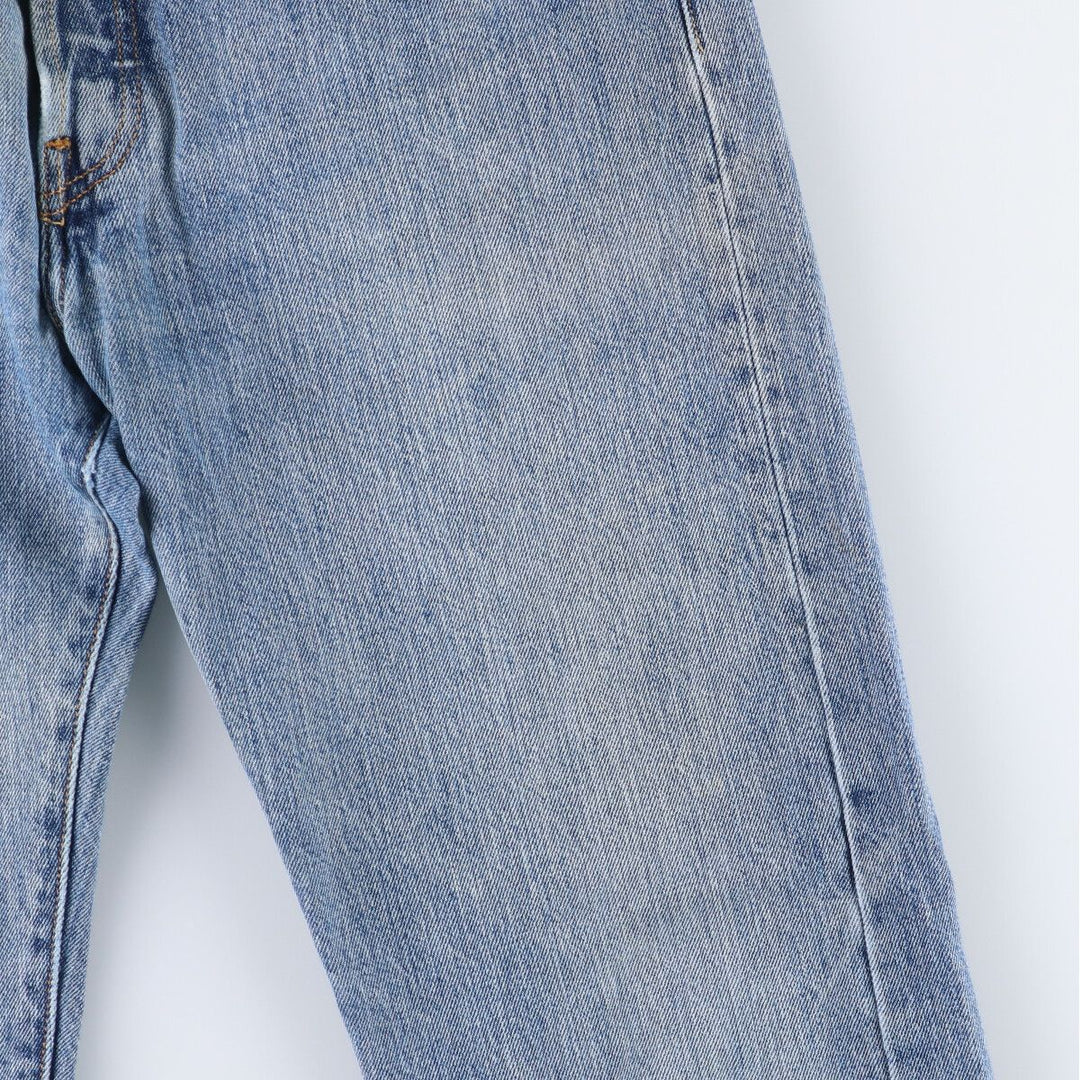 Levi's 501 straight denim pants for men, size W33 cotton blue type Vintage Second Hand