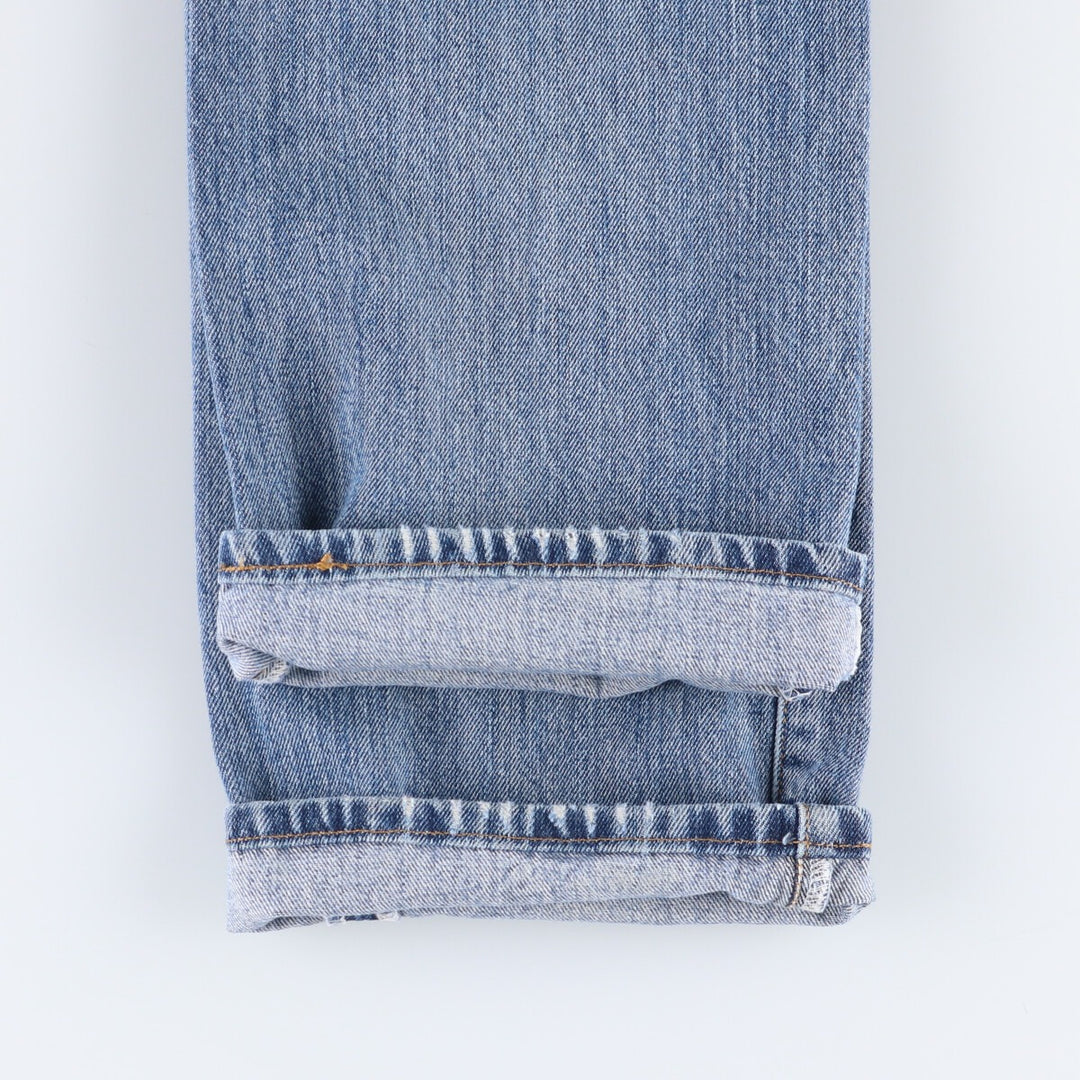 Levi's 501 straight denim pants for men, size W33 cotton blue type Vintage Second Hand