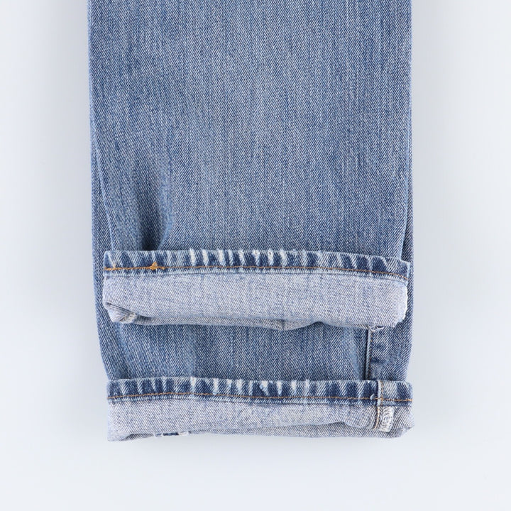 Levi's 501 straight denim pants for men, size W33 cotton blue type Vintage Second Hand