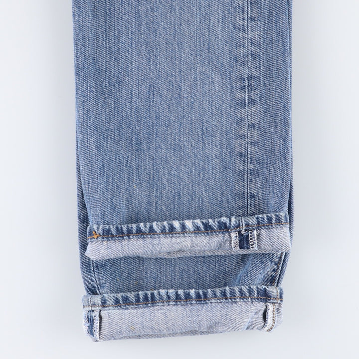 Levi's 501 straight denim pants for men, size W33 cotton blue type Vintage Second Hand