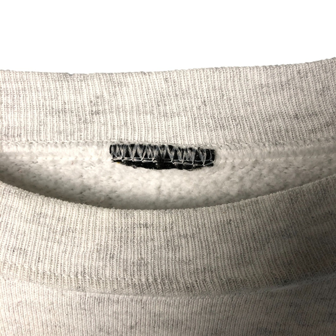 College character sweatshirt, men's size XL unclear white type Vintage Second Hand