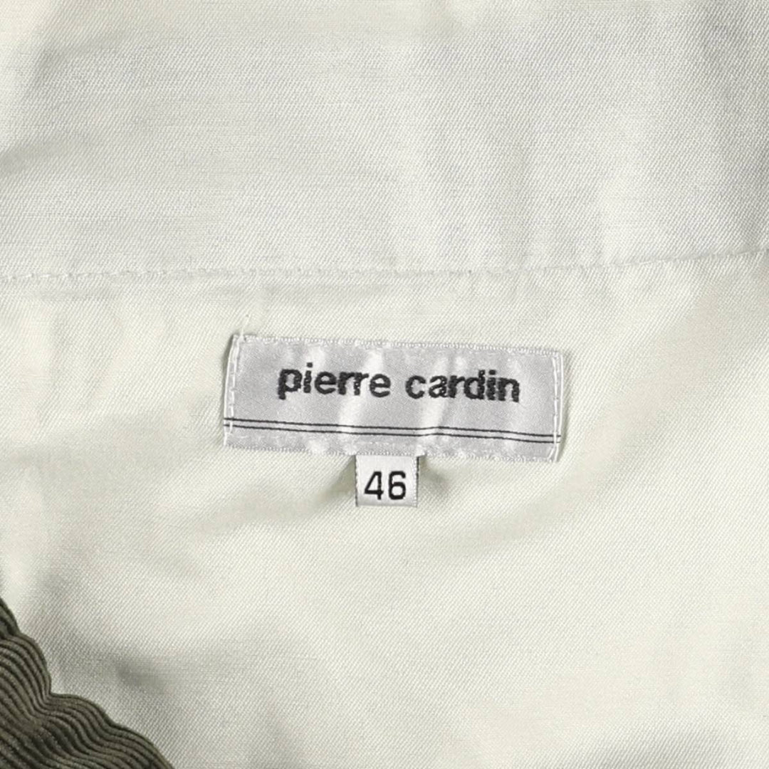 Pierre Cardin corduroy pants for men, size W34 polyester Khaki type Vintage Second Hand