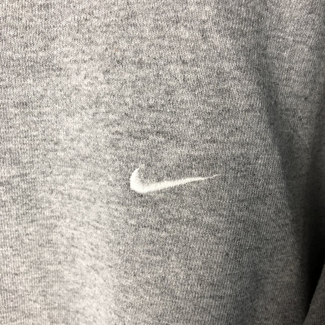 Vintage 90'S Nike One-Point Logo Sweatshirt, Made in USA, Men's Size Medium cotton gray type Vintage Second Hand