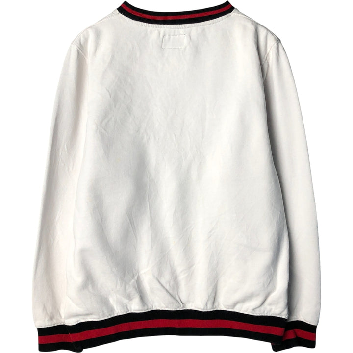 2000s~ STUSSY Printed Sweatshirt, Men's Size L cotton white type Vintage Second Hand