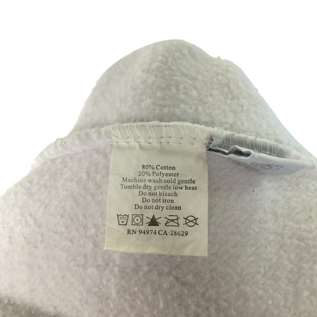 2000s~ STUSSY Printed Sweatshirt, Men's Size L cotton white type Vintage Second Hand