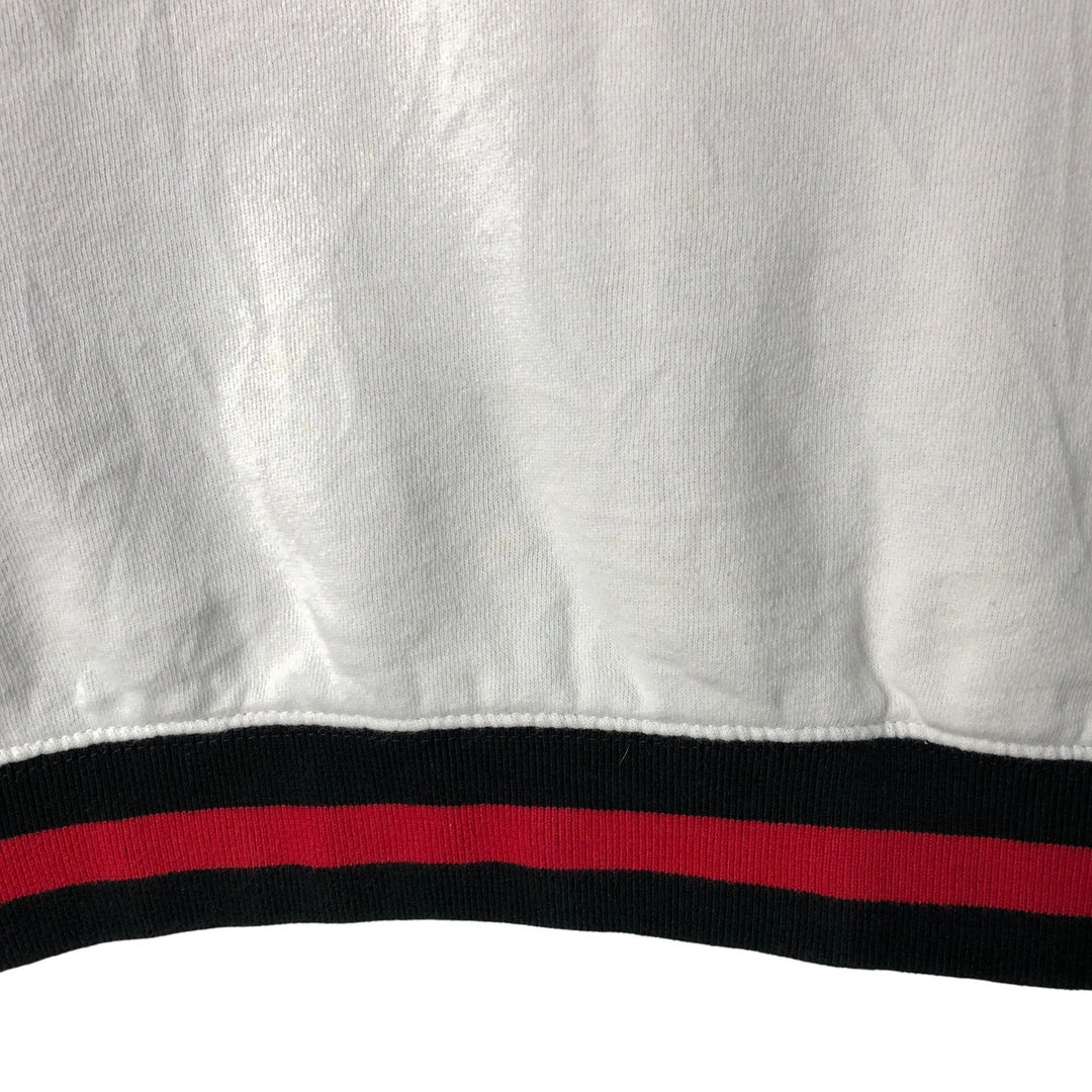 2000s~ STUSSY Printed Sweatshirt, Men's Size L cotton white type Vintage Second Hand