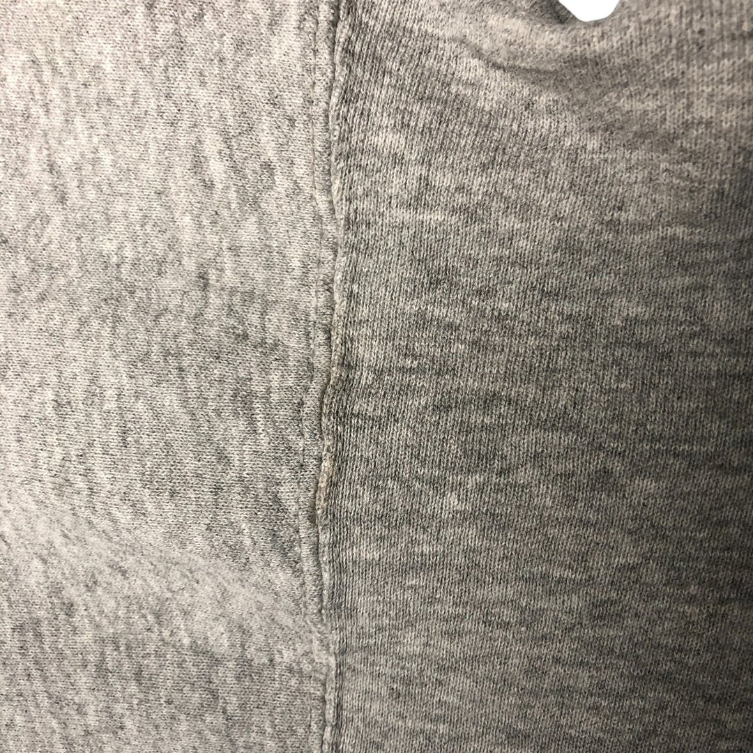 90'S Reebok Logo Sweatshirt, Made in USA, Men's Size Medium, Vintage cotton gray type Vintage Second Hand