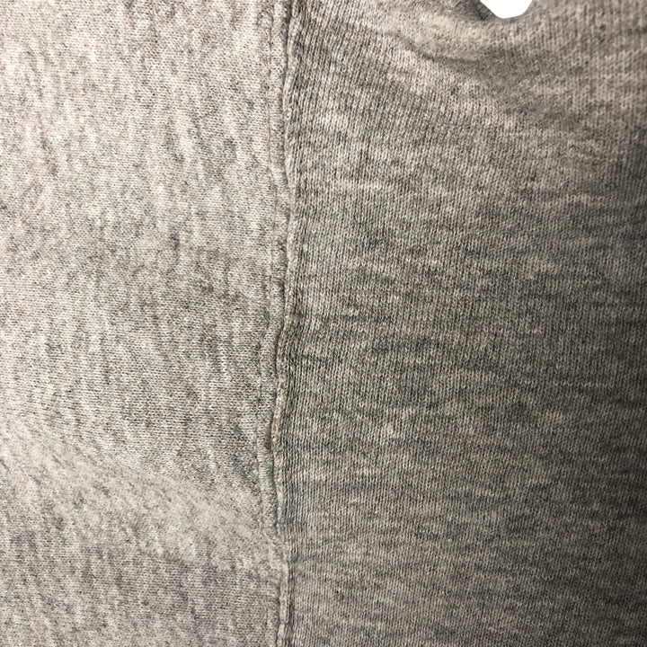 90'S Reebok Logo Sweatshirt, Made in USA, Men's Size Medium, Vintage cotton gray type Vintage Second Hand