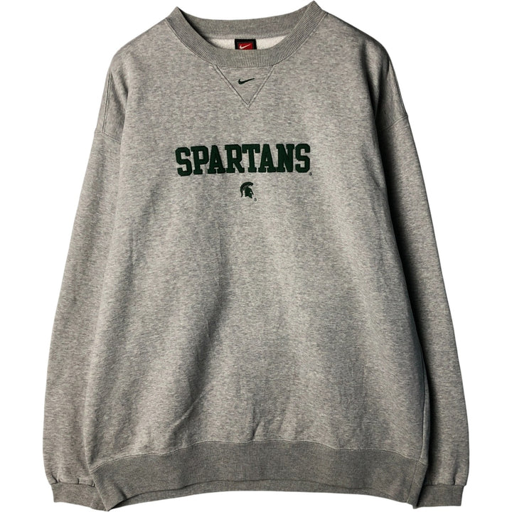 2000'S Nike Team College Sweatshirt, Men's Size XL cotton gray type Vintage Second Hand