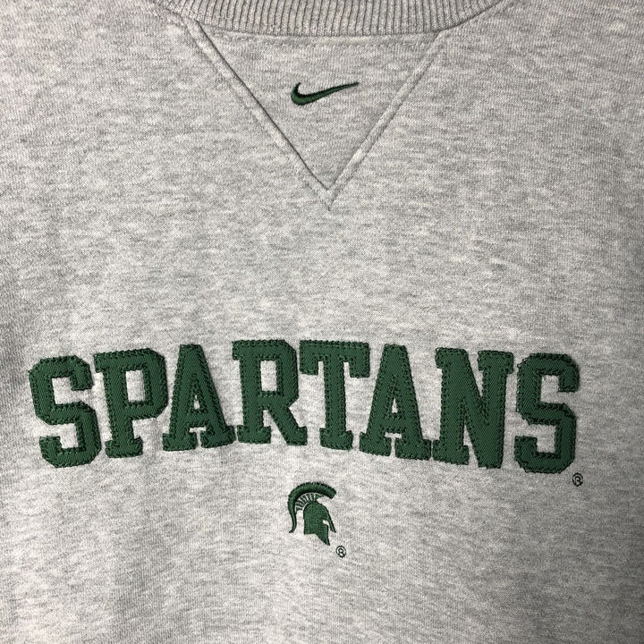 2000'S Nike Team College Sweatshirt, Men's Size XL cotton gray type Vintage Second Hand