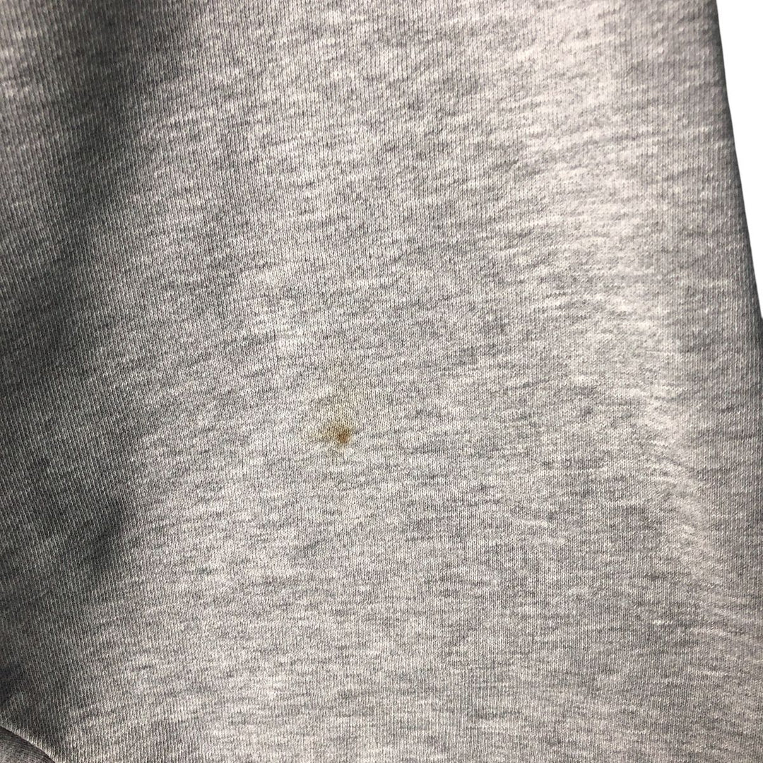 2000'S Nike Team Center Logo One-Point Logo Sweatshirt, Men's XXL cotton gray type Vintage Second Hand