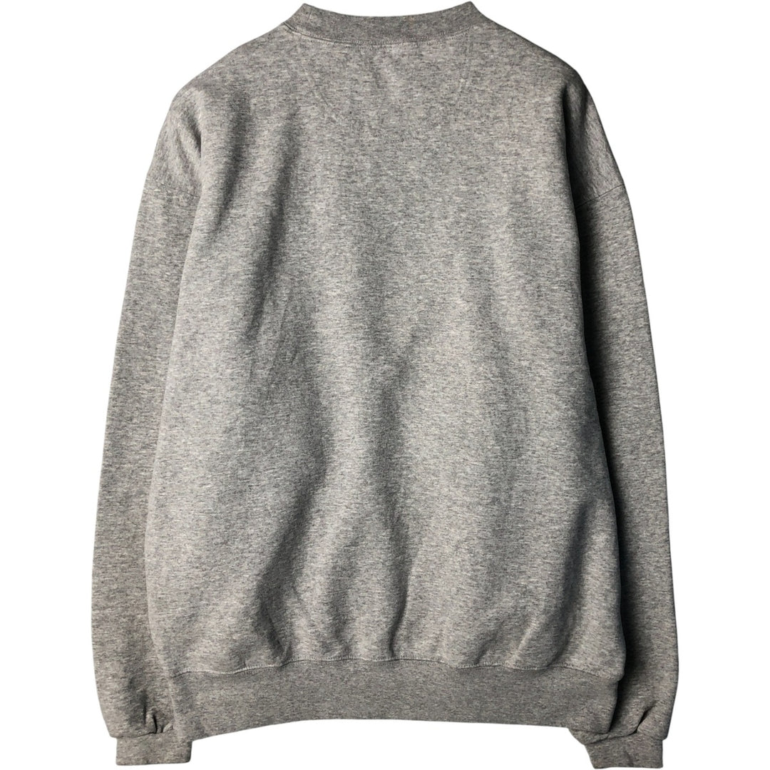 2000'S Nike Team College Sweatshirt, Men's Size Medium cotton gray type Vintage Second Hand