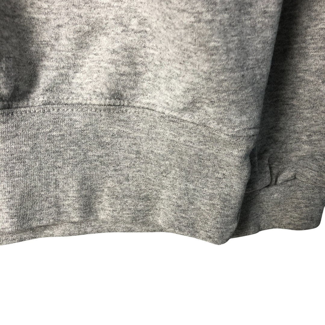 2000'S Nike Team College Sweatshirt, Men's Size Medium cotton gray type Vintage Second Hand