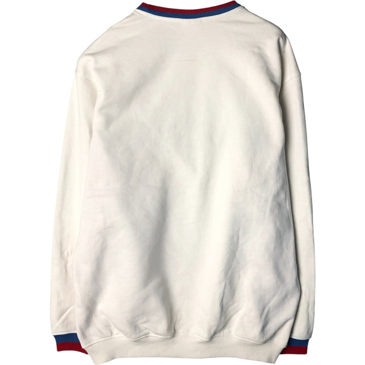 90s-00'S Reebok Logo Sweatshirt, Men's Size Small cotton white type Vintage Second Hand