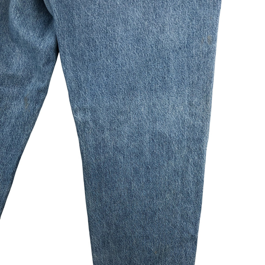 Carhartt Relaxed Fit Tapered Denim Pants for Men, W34 equivalent cotton blue type Vintage Second Hand