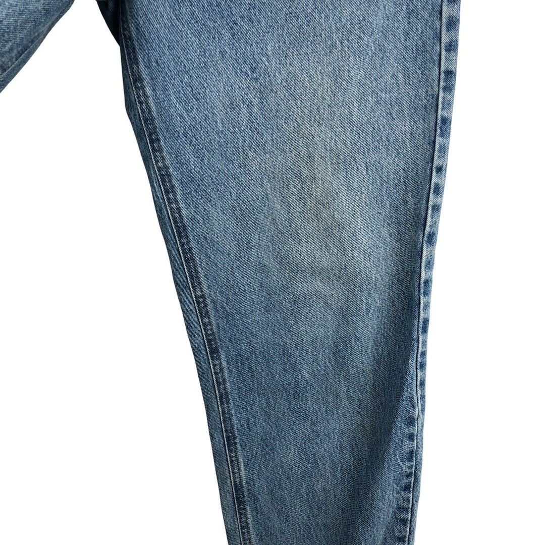 Carhartt Relaxed Fit Tapered Denim Pants for Men, W34 equivalent cotton blue type Vintage Second Hand