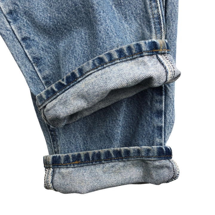 Carhartt Relaxed Fit Tapered Denim Pants for Men, W34 equivalent cotton blue type Vintage Second Hand