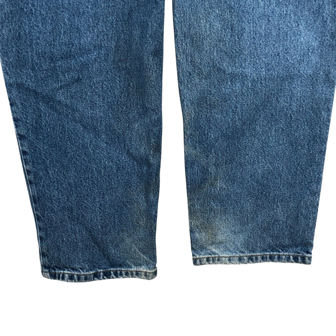 Carhartt Relaxed Fit Tapered Denim Pants for Men, W37 cotton blue type Vintage Second Hand