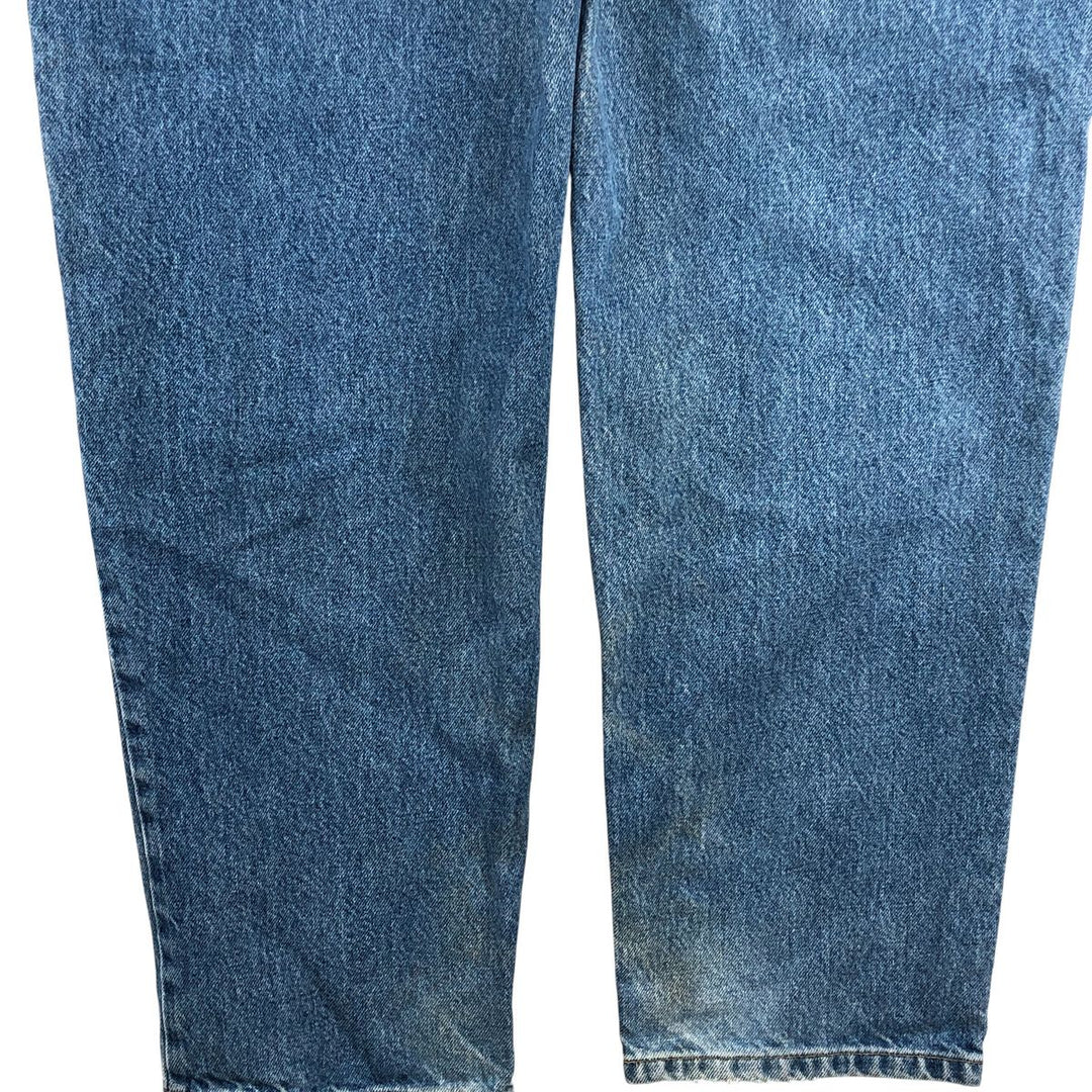 Carhartt Relaxed Fit Tapered Denim Pants for Men, W37 cotton blue type Vintage Second Hand