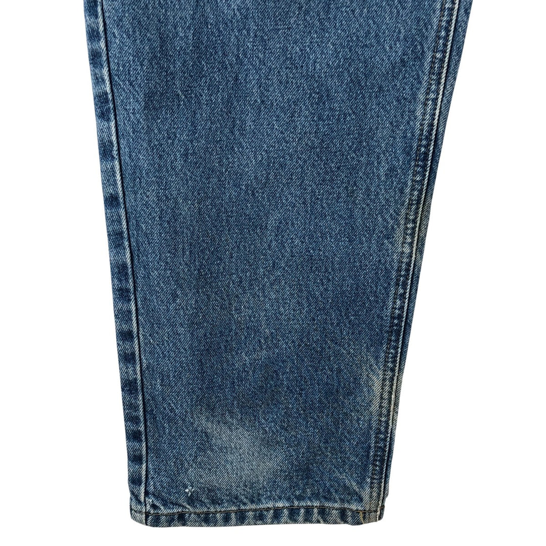 Carhartt Relaxed Fit Tapered Denim Pants for Men, W37 cotton blue type Vintage Second Hand