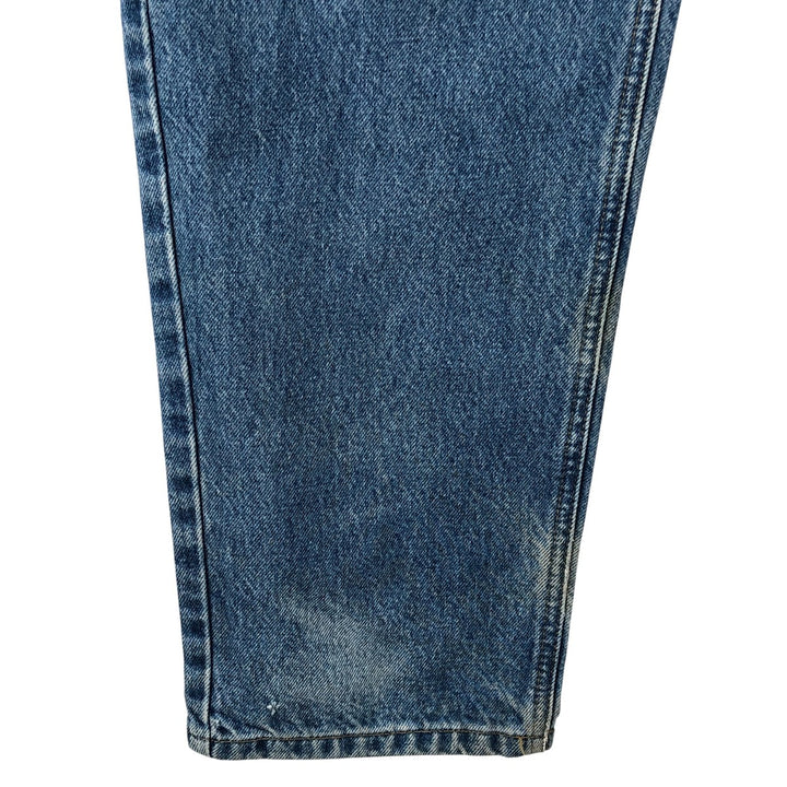 Carhartt Relaxed Fit Tapered Denim Pants for Men, W37 cotton blue type Vintage Second Hand