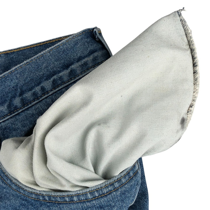 Carhartt Relaxed Fit Tapered Denim Pants for Men, W37 cotton blue type Vintage Second Hand