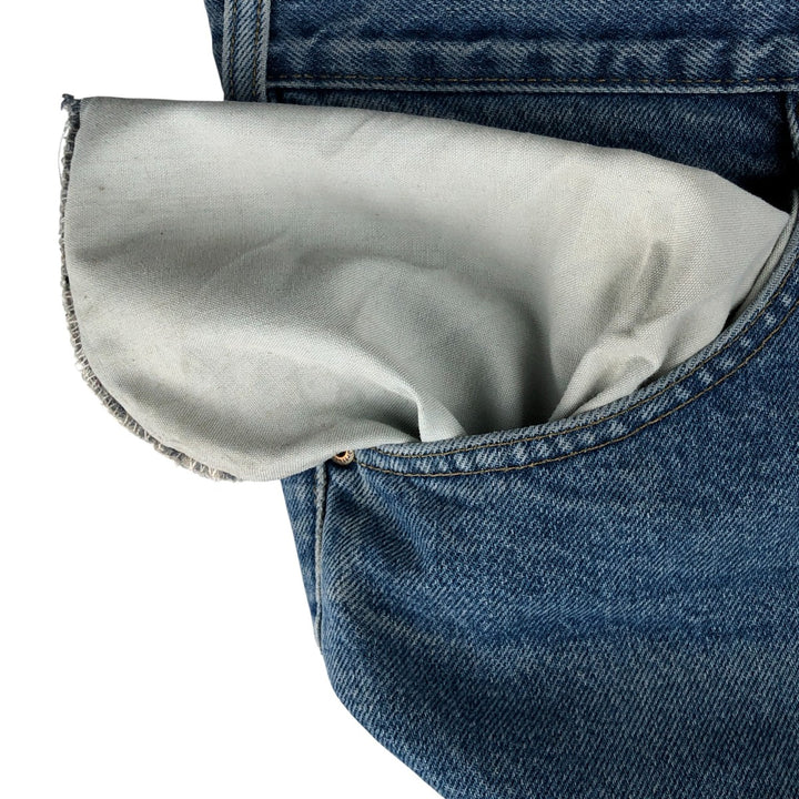 Carhartt Relaxed Fit Tapered Denim Pants for Men, W37 cotton blue type Vintage Second Hand