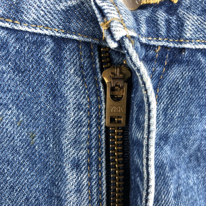 2000'S Carhartt straight denim pants, men's size W36 cotton blue type Vintage Second Hand