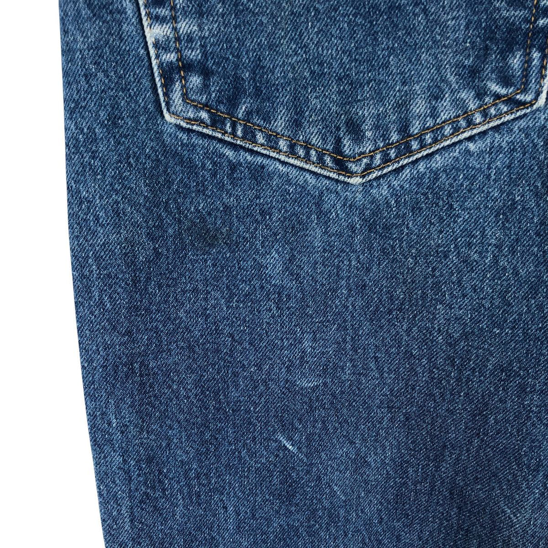 2000'S Carhartt straight denim pants, men's size W36 cotton blue type Vintage Second Hand