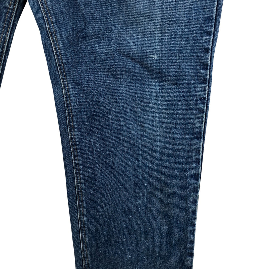 2000'S Carhartt straight denim pants, men's size W36 cotton blue type Vintage Second Hand